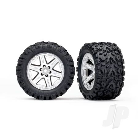 Traxxas Tyres And Wheels, Assembled Glued (2.8In) (2 Pcs) (TRX6774R)