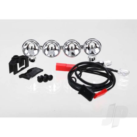 Traxxas Led Light Bar (Chrome, 4 Clear Lights) (TRX6784)