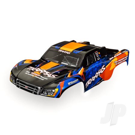 Traxxas Body, Slash Vxl 2Wd (Also Fits Slash 4X4), Orange & Blue (Painted, Decals Applied) (TRX6812T)