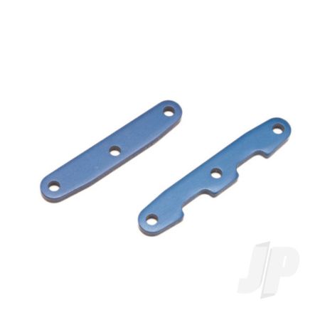 Traxxas Bulkhead Tie Bars, Front & Rear, Aluminium (Blue-Anodised) (TRX6823)