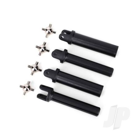 Traxxas Half Shafts, Heavy Duty (External Splined (2 Pcs) / Internal Splined (2 Pcs)) / Metal U-Joints (4 Pcs) (TRX6850X)