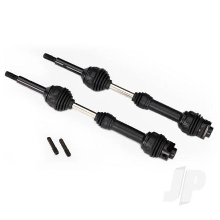 Traxxas Driveshafts, Rear, Steel-Spline Constant-Velocity (Complete Assembly) (2 Pcs) (TRX6852R)