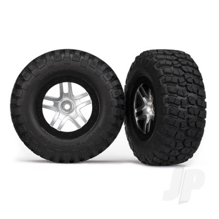 Traxxas Tyres And Wheels, Assembled Glued Bfg Mud-Terrain Tyres (2 Pcs) (TRX6873X)