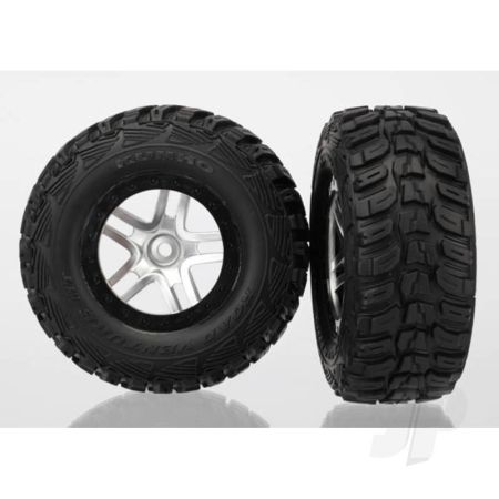 Traxxas Tyres And Wheels, Assembled Glued Kumho Tyres (2 Pcs) (TRX6874)