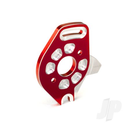 Traxxas Plate, Motor, 6061-T6 Aluminum (Red-Anodized) (TRX6890R)