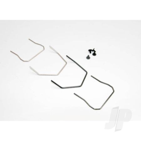 Traxxas Wires, Sway Bar (Front & Rear, Hard & Soft) / 3X6 Fcs (4 Pcs) (TRX6896)