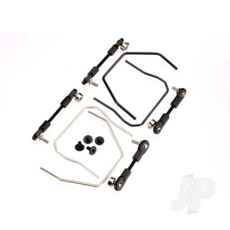 Traxxas Sway Bar Kit (Front And Rear) (Includes Front And Rear Sway Bars And Adjustable Linkage) (TRX6898)