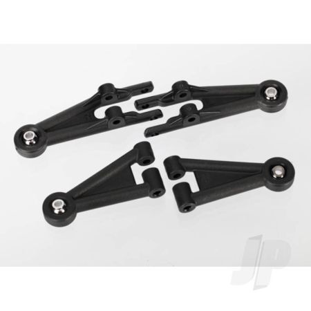 Traxxas Suspension Arms, Front (2 Lower, 2 Upper, Assembled With Ball Joints) (TRX6931)