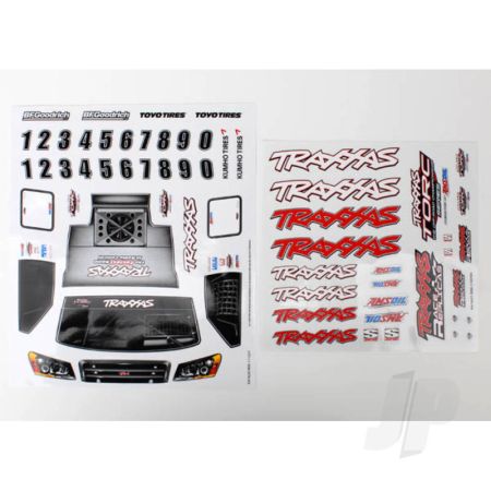 Traxxas Decal Sheets, 1:16 Slash 4Wd Team Truck (TRX7013X)
