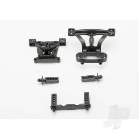 Traxxas Body Mounts, Front & Rear / Body Mount Posts, Front & Rear (TRX7015)