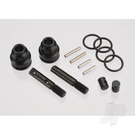 Traxxas Rebuild Kit, Steel Constant-Velocity Driveshafts (Includes Pins, O-Rings, Stub Axles For Driveshafts Assemblies) (TRX7055)
