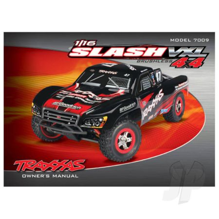 Traxxas Owner'S Manual, 1:16 Slash 4Wd Vxl (Model 7009) (TRX7098)