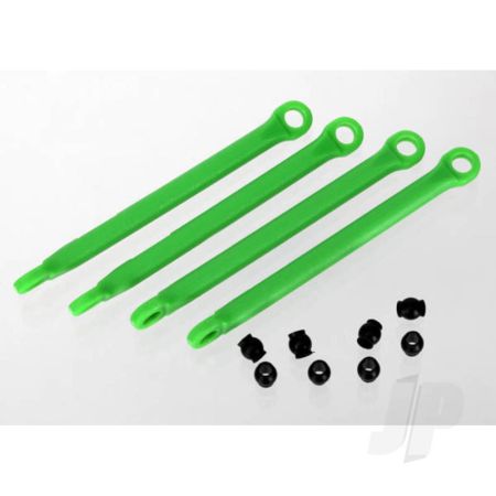 Traxxas Push Rod (Moulded Composite) (Green) (4 Pcs) / Hollow Balls (8 Pcs) (TRX7118G)