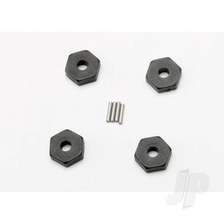 Traxxas Wheel Hubs, Hex (4 Pcs) / Axle Pins (1.5X8Mm) (4 Pcs) (TRX7154)