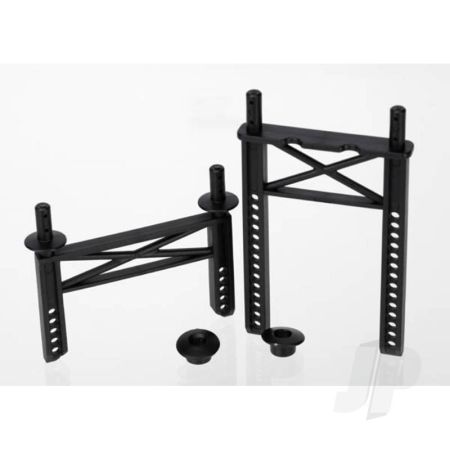 Traxxas Body Mounts, Front & Rear / Body Washer, Rear (2 Pcs) (TRX7216)