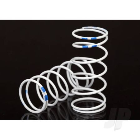 Traxxas Spring, Shock, White (Gtr Long) (0.892 Rate Blue) (1 Pair) (TRX7448)