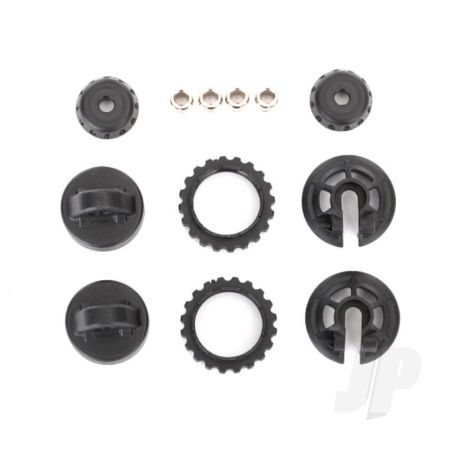 Traxxas Caps & Spring Retainers, Gtr Shock (Upper Cap (2 Pcs) / Hollow Balls (4 Pcs) / Bottom Cap (2 Pcs) / Upper Retainer (2 Pcs) / Lower Retainer (2 Pcs)) (TRX7468X)