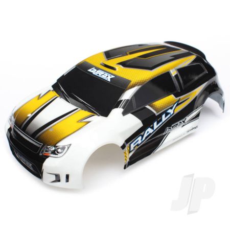 Traxxas Body, Latrax 1:18 Rally, Yellow (Painted) / Decals (TRX7512)