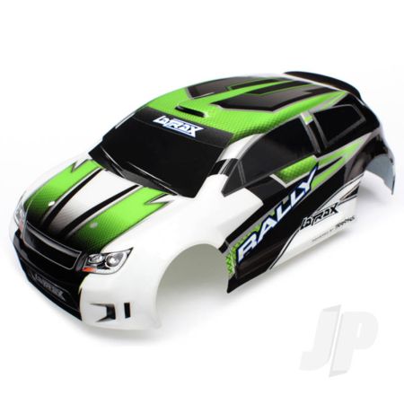 Traxxas Body, Latrax 1:18 Rally, Green (Painted) / Decals (TRX7513)
