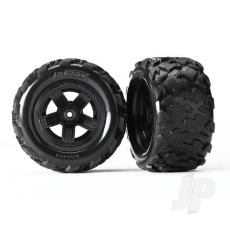 Traxxas Tyres And Wheels, Assembled Glued Teton Tyres (2 Pcs) (TRX7672)