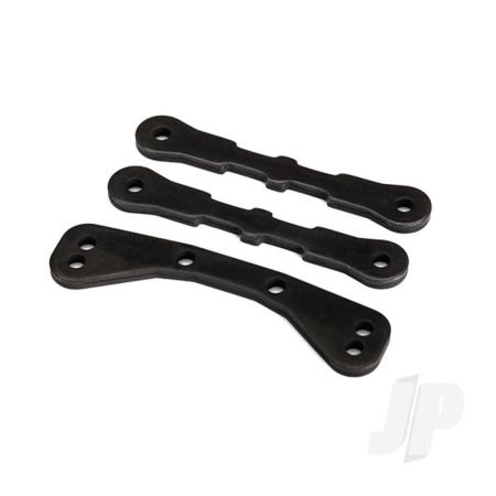Traxxas Bulkhead Tie Bar, Upper (1Pc) / Lower (2 Pcs) (Steel) (TRX7726)