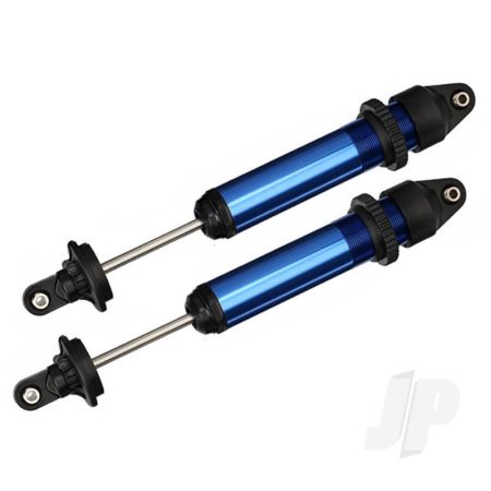 Traxxas Shocks, Gtx, Aluminium (Blue-Anodised) (Fully Assembled With Out Springs) (2 Pcs) (TRX7761)