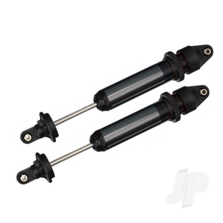 Traxxas Shocks, Gtx, Aluminium (Black-Anodised) (Fully Assembled With Out Springs) (2 Pcs) (TRX7761A)