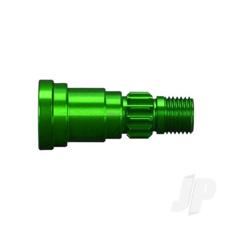 Traxxas Stub Axle, Aluminium (Green-Anodised) (1Pc) (Use Only With #7750X Driveshaft) (TRX7768G)