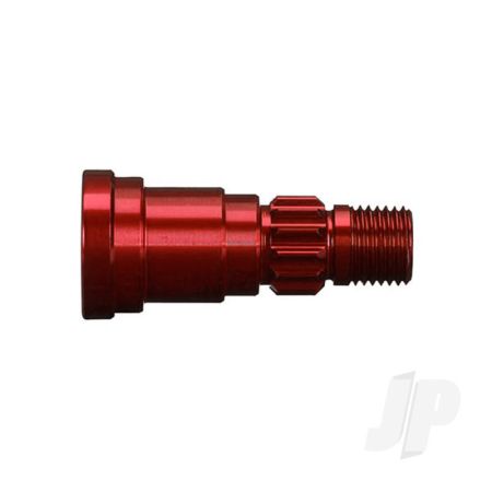 Traxxas Stub Axle, Aluminium (Red-Anodised) (1Pc) (Use Only With #7750X Driveshaft) (TRX7768R)