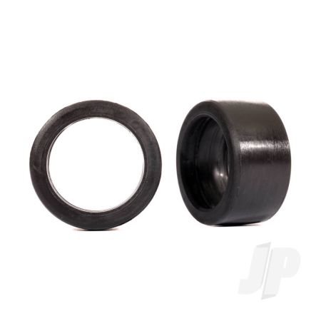 Traxxas Tyres, Rubber (2) (Fits Traxxas #7775X Wheelie Bar Wheels) (TRX7799)