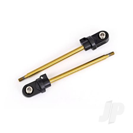 Traxxas Body, Gtx Shock, Medium (Aluminium, Orange-Anodised) (1) (TRX7866T)