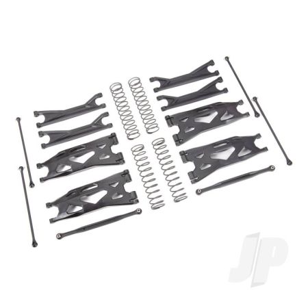 Traxxas Suspension Kit, X-Maxx Widemaxx, Black (Includes Front & Rear Suspension Arms, Front Toe Links, Driveshafts, Shock Springs) (TRX7895)