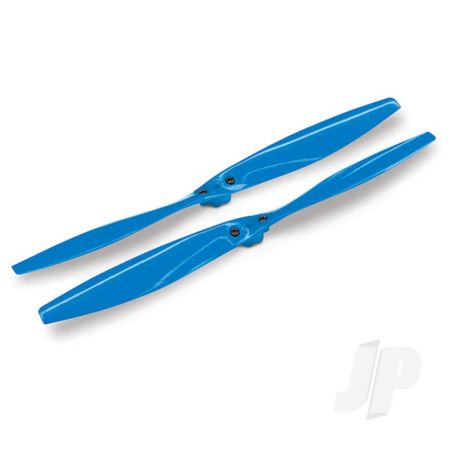 Traxxas Rotor Blade Set, Blue (2 Pcs) ( With Screws) (TRX7929)