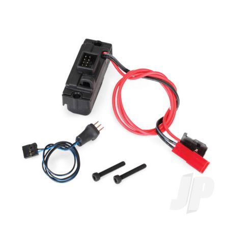 Traxxas Led Lights, Power Supply (Regulated, 3V, 0.5-Amp) / 3-In-1 Wire Harness (TRX8028)