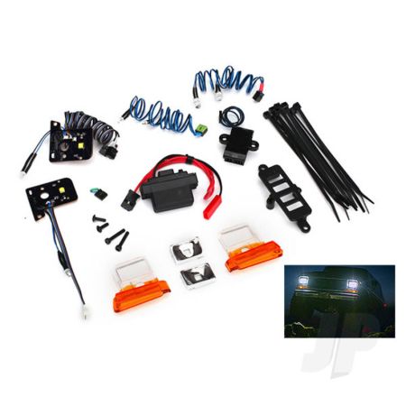 Traxxas Led Light Set, Complete With Power Supply (Contains Headlights, Tail Lights, Side Marker Lights, & Distribution Block) (Fits #8010 Body) (TRX8035)