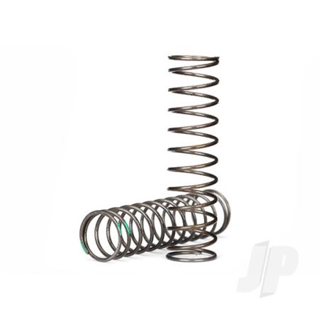 Traxxas Springs, Shock (Natural Finish) (Gts) (0.54 Rate, Green Stripe) (2 Pcs) (TRX8040)