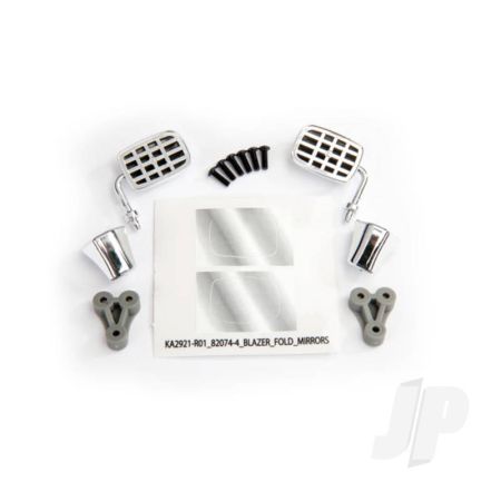 Traxxas Mirrors, Side (Folding) (Fits #8130 Body) (TRX8133X)