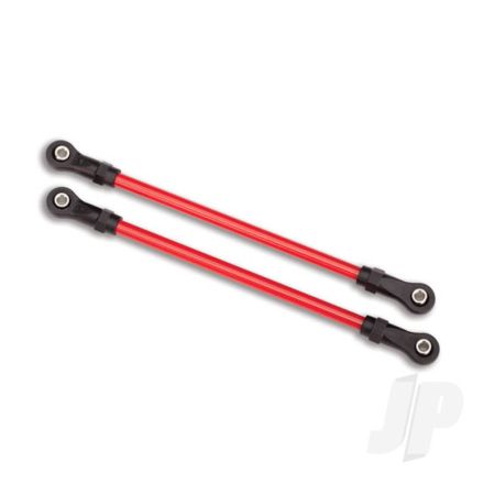 Traxxas Suspension Links, Rear Upper, Red (2 Pcs) (5X115Mm, Powder Coated Steel) (Assembled With Hollow Balls) (For Use With #8140R Trx-4 Long Arm Lift Kit) (TRX8142R)