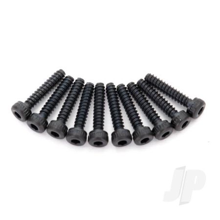 Traxxas Screws, 2X10Mm Cap-Head, Self-Tapping (Hex Drive) (10 Pcs) (TRX8167)