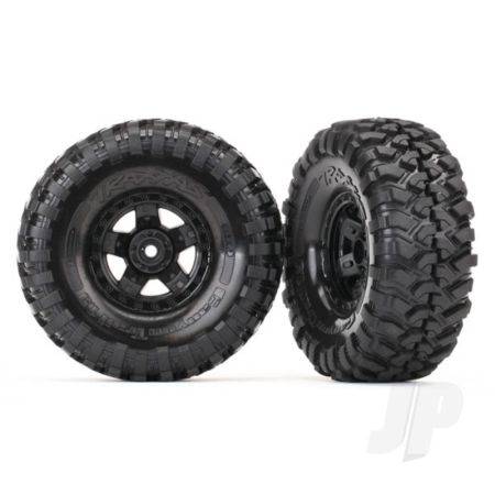 Traxxas Tyres And Wheels, Assembled Glued Canyon Trail 1.9 Tyres (2 Pcs) (TRX8179)