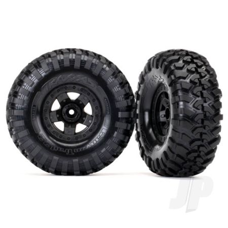 Traxxas Tyres And Wheels, Assembled Glued Canyon Trail 2.2 Tyres (2 Pcs) (TRX8181)