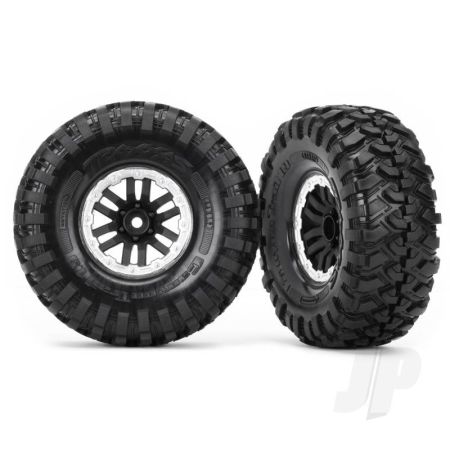 Traxxas Tyres And Wheels, Assembled Glued Canyon Trail 1.9 Tyres (2 Pcs) (TRX8272X)