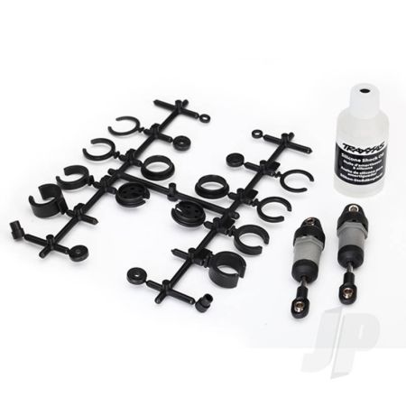 Traxxas Ultra Shocks (Grey) (Short) (Includes Spring Pre-Load Spacers) (2 Pcs) (TRX8360)