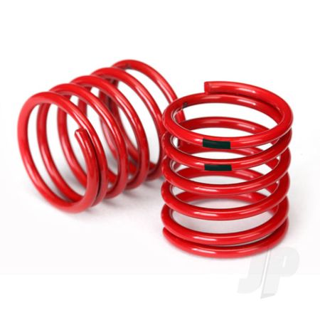 Traxxas Spring, Shock (Red) (4.4 Rate, Black Stripe) (2 Pcs) (TRX8364)