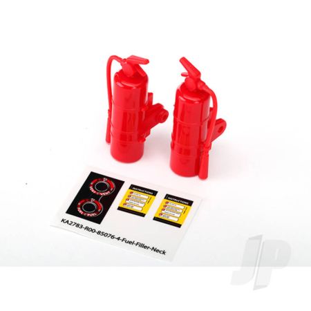 Traxxas Fire Extinguisher, Red (2 Pcs) (TRX8422)