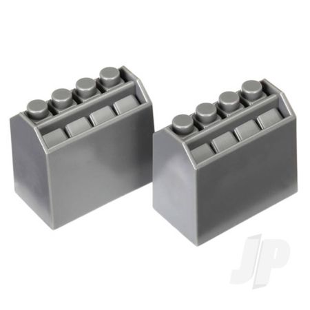 Traxxas Oil Bottles, Grey (2 Pcs) (TRX8424)