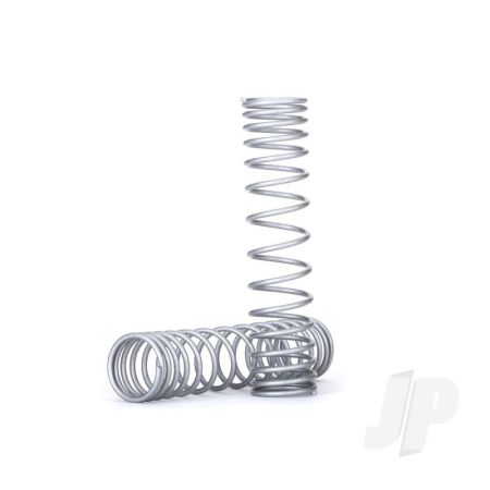 Traxxas Spring, Shock, Rear (Silver) (Gtr) (Progressive, 1.042 Rate) (2 Pcs) (TRX8445X)