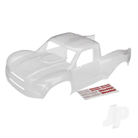 Traxxas Body, Desert Racer (Clear, Trimmedium, Requires Painting) / Decal Sheet (TRX8511)