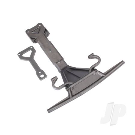 Traxxas Skidplate, Front (Plastic) / Support Plate (Steel) (TRX8537)