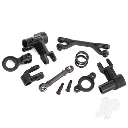 Traxxas Steering Bellcranks / Servo Saver / Servo Saver Spring / Servo Spring Retainer / Servo Horn, Steering (TRX8543)